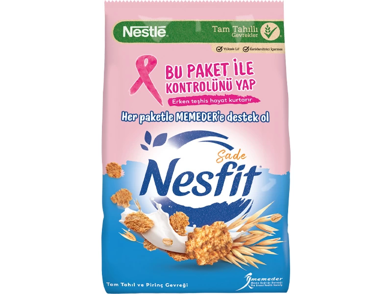 Pembe Kurdele mesajı taşıyan NESFIT paketi