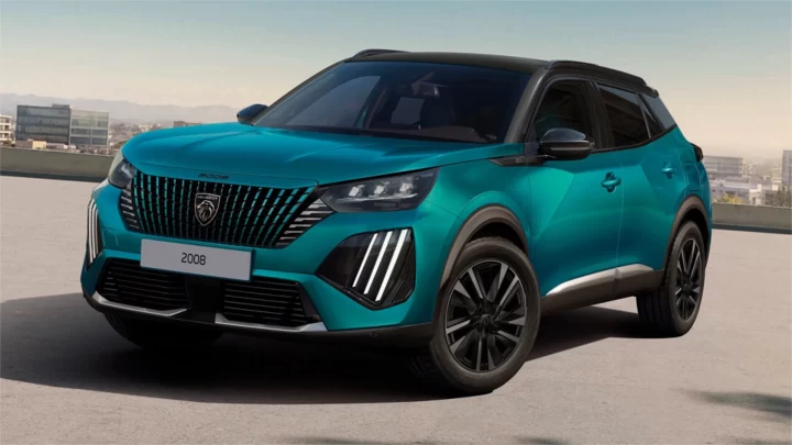 İyonya Mavi gövde rengiyle Peugeot 2008