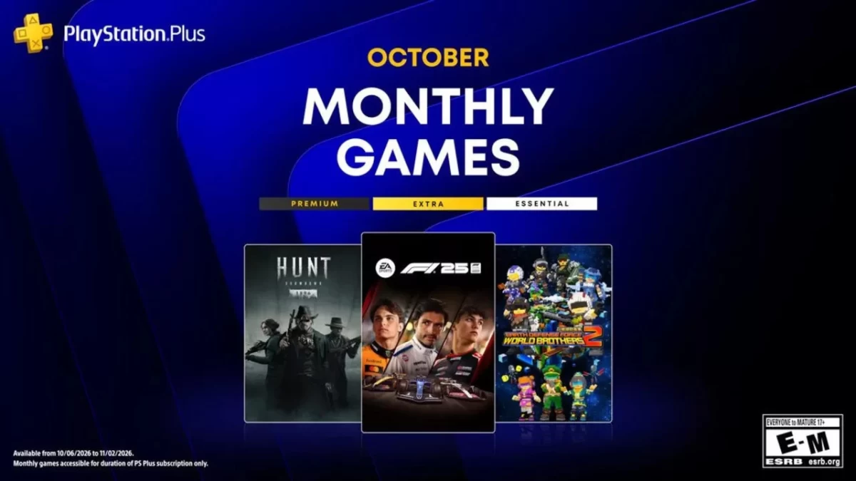 PlayStation Plus ekim ayı oyunlarının duyuru görseli
