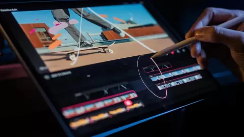 Procreate Dreams uygulamasının renkli simgesi