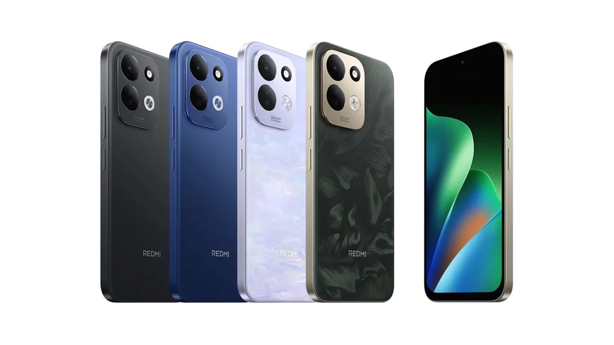 Redmi 17 ve Redmi 17 5G telefonların farklı renk seçenekleri