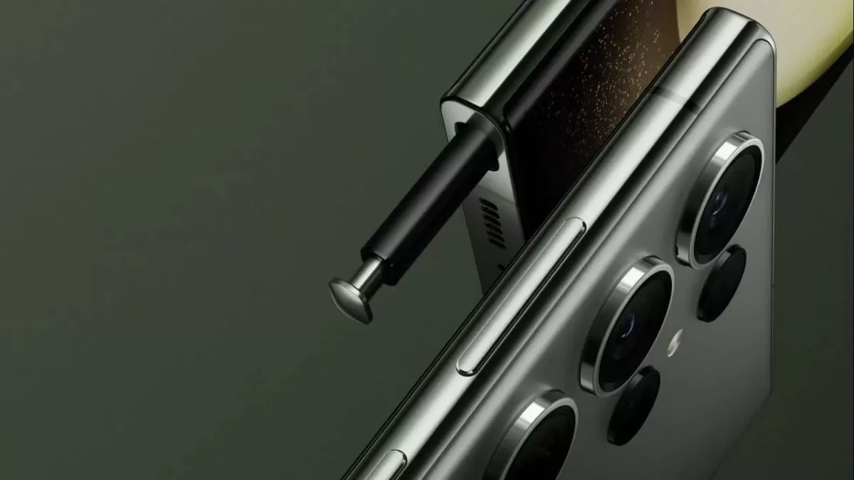 Samsung Galaxy S23 Ultra'nın arka yüzü ve kamera modülü