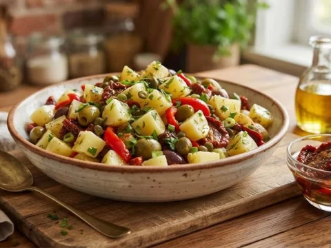 Patates Salatasına Şarküteri Lezzeti Katan Pratik Dokunuş