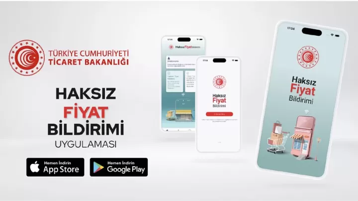 Ticaret Bakanlığı Haksız Fiyat Bildirimi uygulamasının logosu