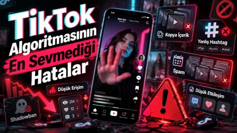 TikTok Algoritmasının En Sevmediği Hatalar