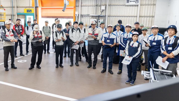 Toyota, Honda, Mazda, Suzuki ve Mitsubishi’den sektör profesyonelleri Tahara fabrikasında bir arada