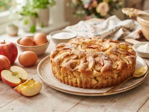 Üç Elma ve Üç Yumurta ile Kolay Elmalı Kek Yapmanın Püf Noktaları