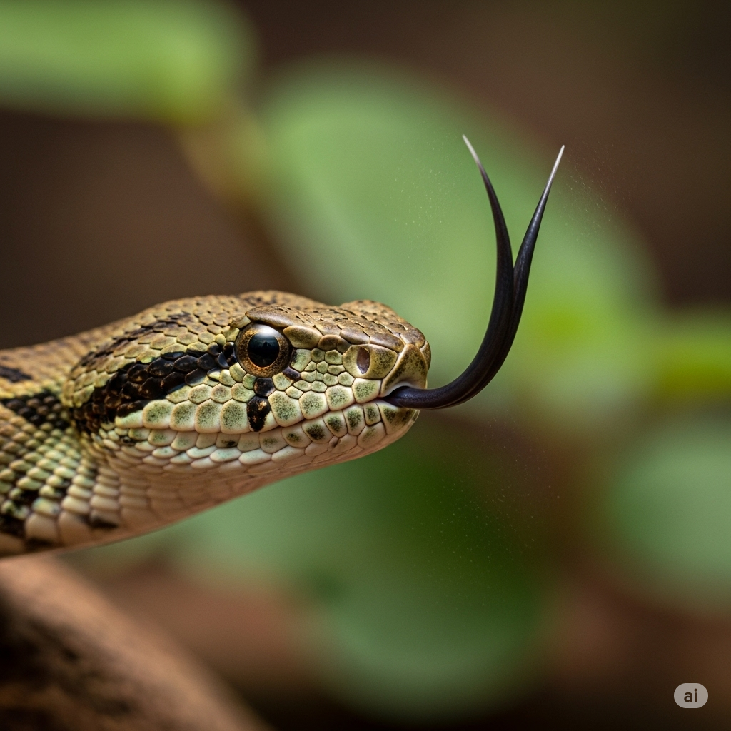 Yılanlar Neden Dillerini Çıkarır? yılan