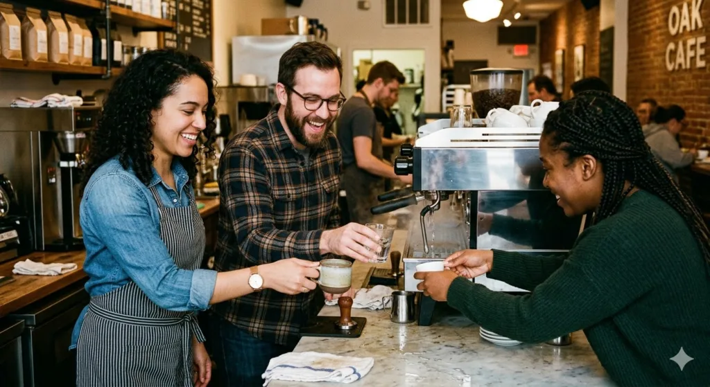 sızdıran kahve makinesi