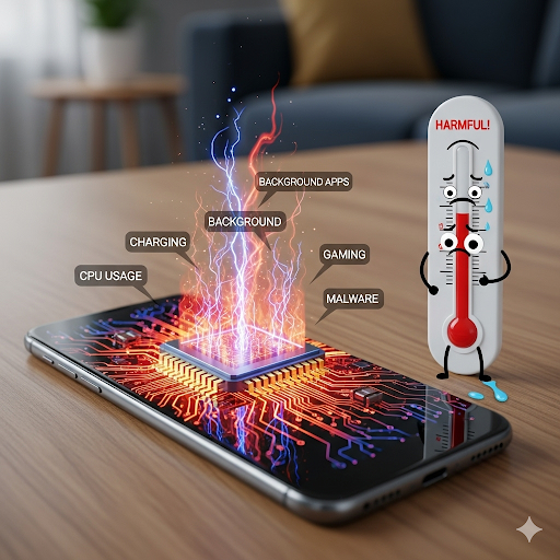 telefon neden ısınır