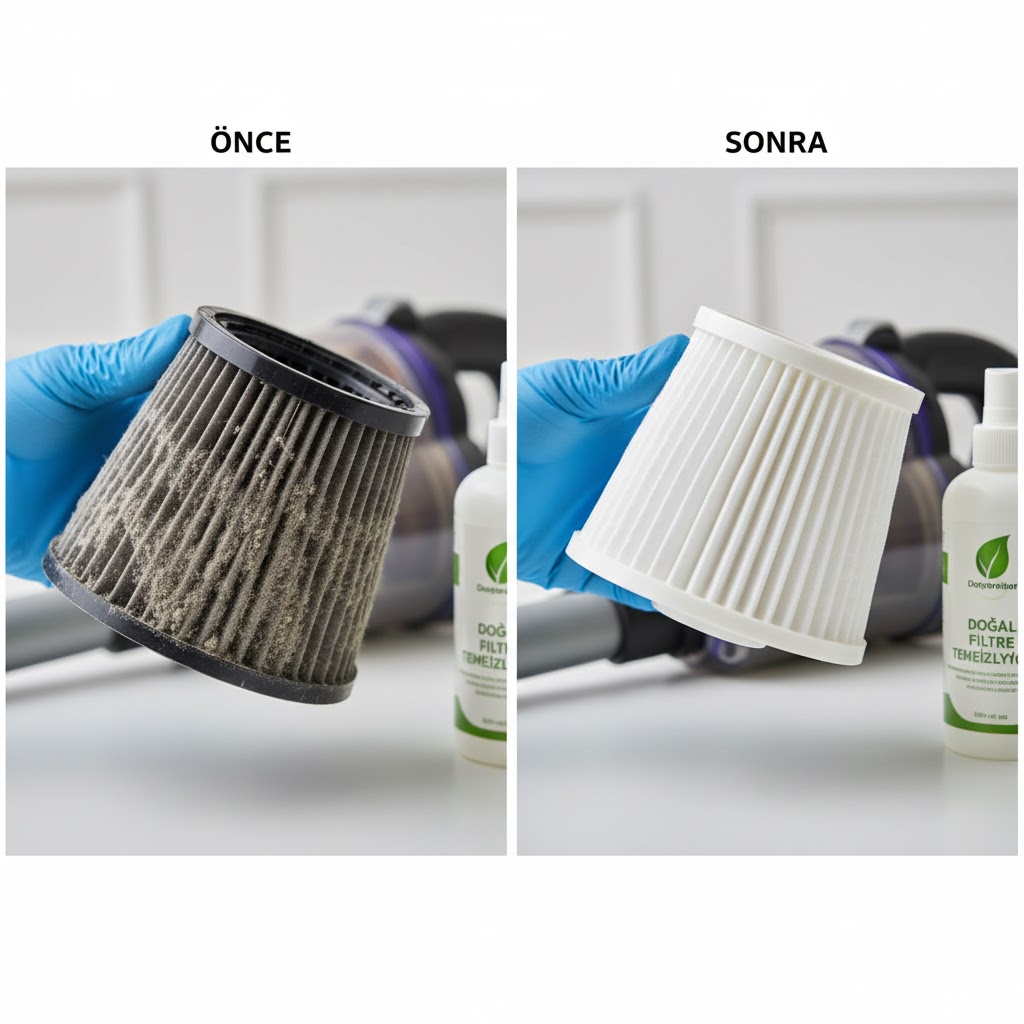 elektrikli süpürgenin filtreni