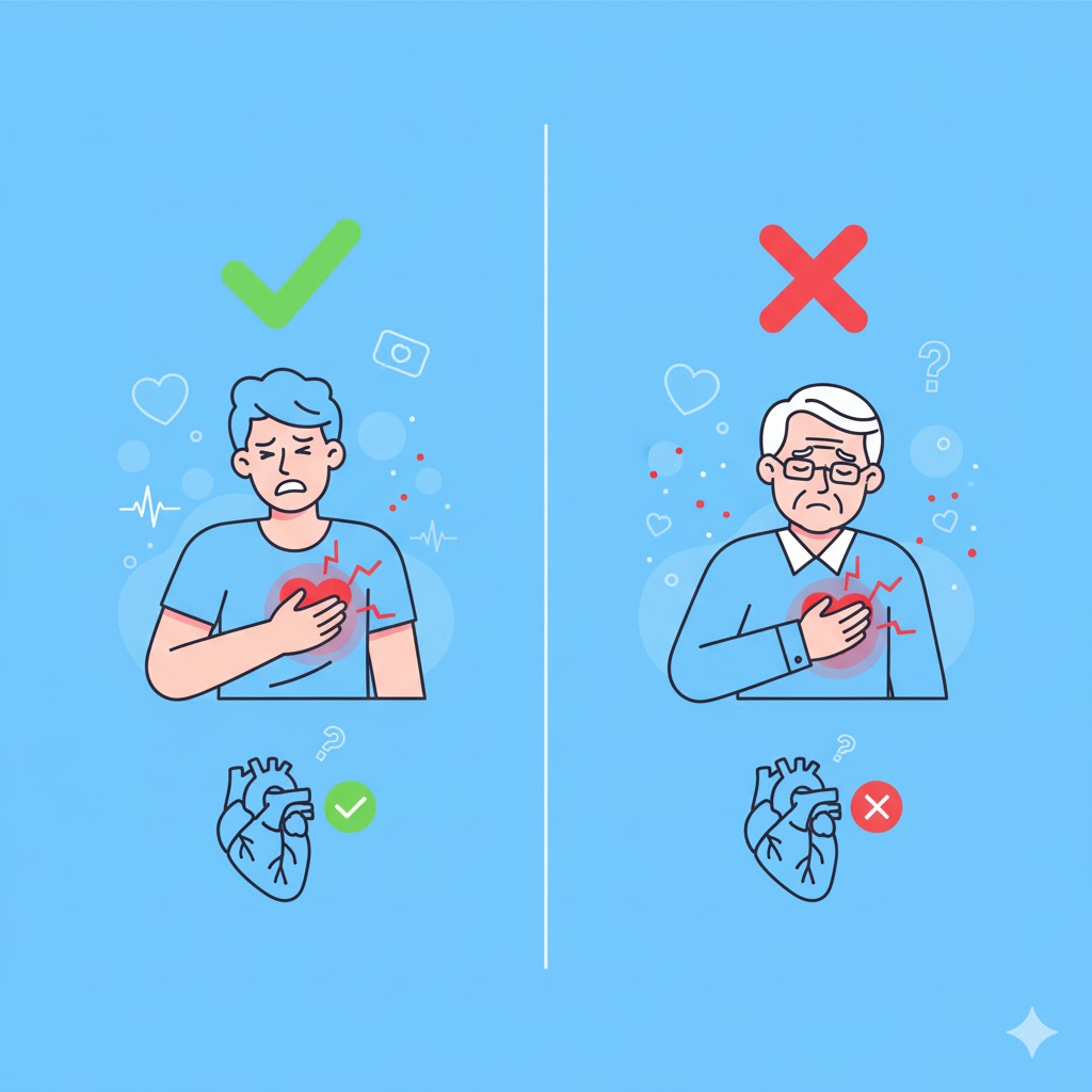 Kalp Krizi Sadece Yaşlılarda mı Olur? kalp krizi