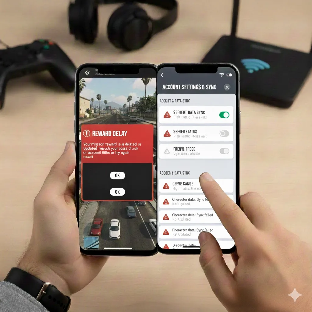 GTA Online Görevden Sonra Ödül Gelmiyor — Sunucu Ödül Sisteminde Gecikme gta online görev