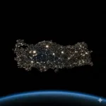 uzaydan türkiye