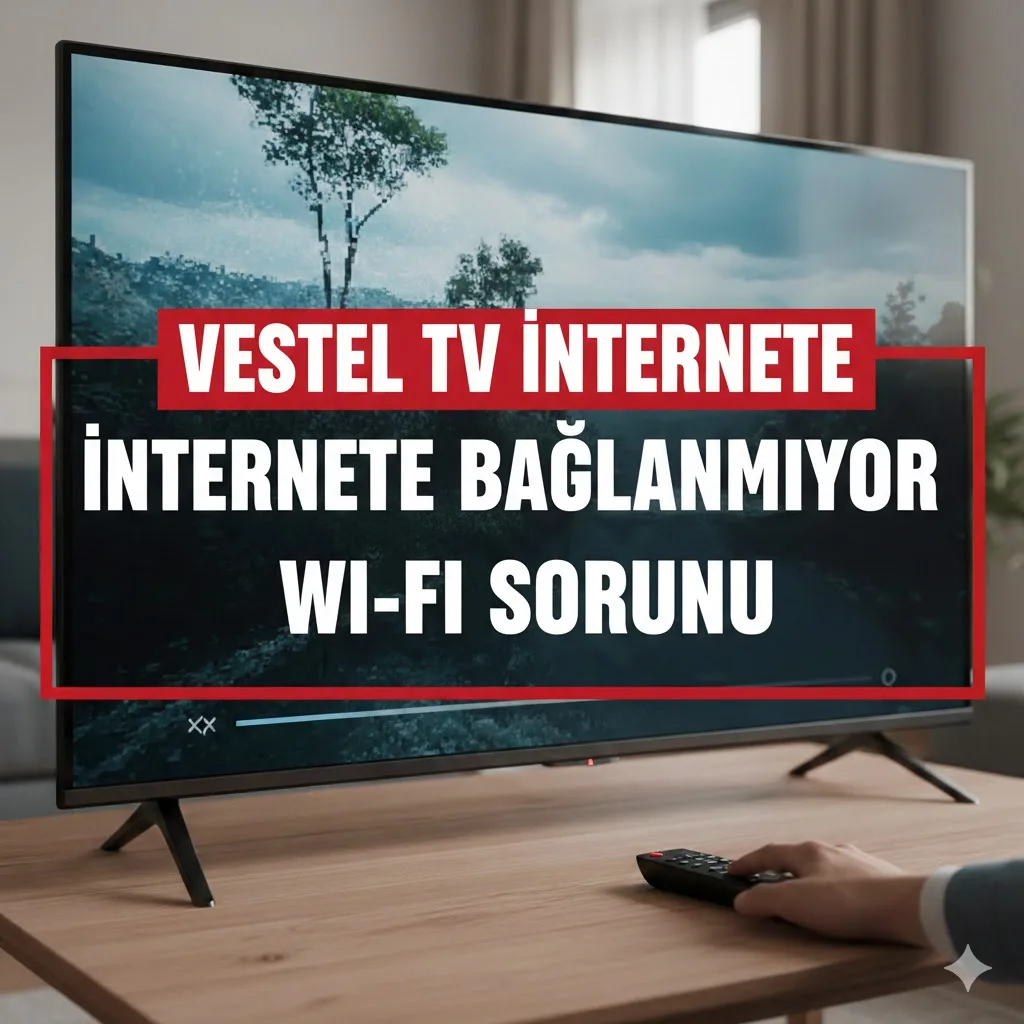 Vestel TV İnternete Bağlanmıyor Wi-Fi Sorunu wifi