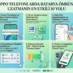 Oppo telefonlarda batarya ömrünü uzatmanın en etkili 10 yolu OP