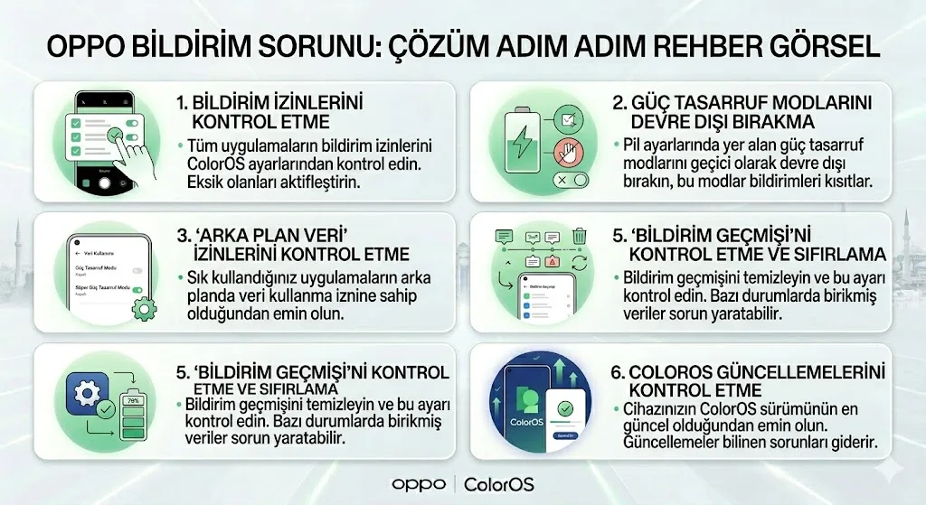 Oppo bildirim sorunu: Çözüm adım adım rehber oppo